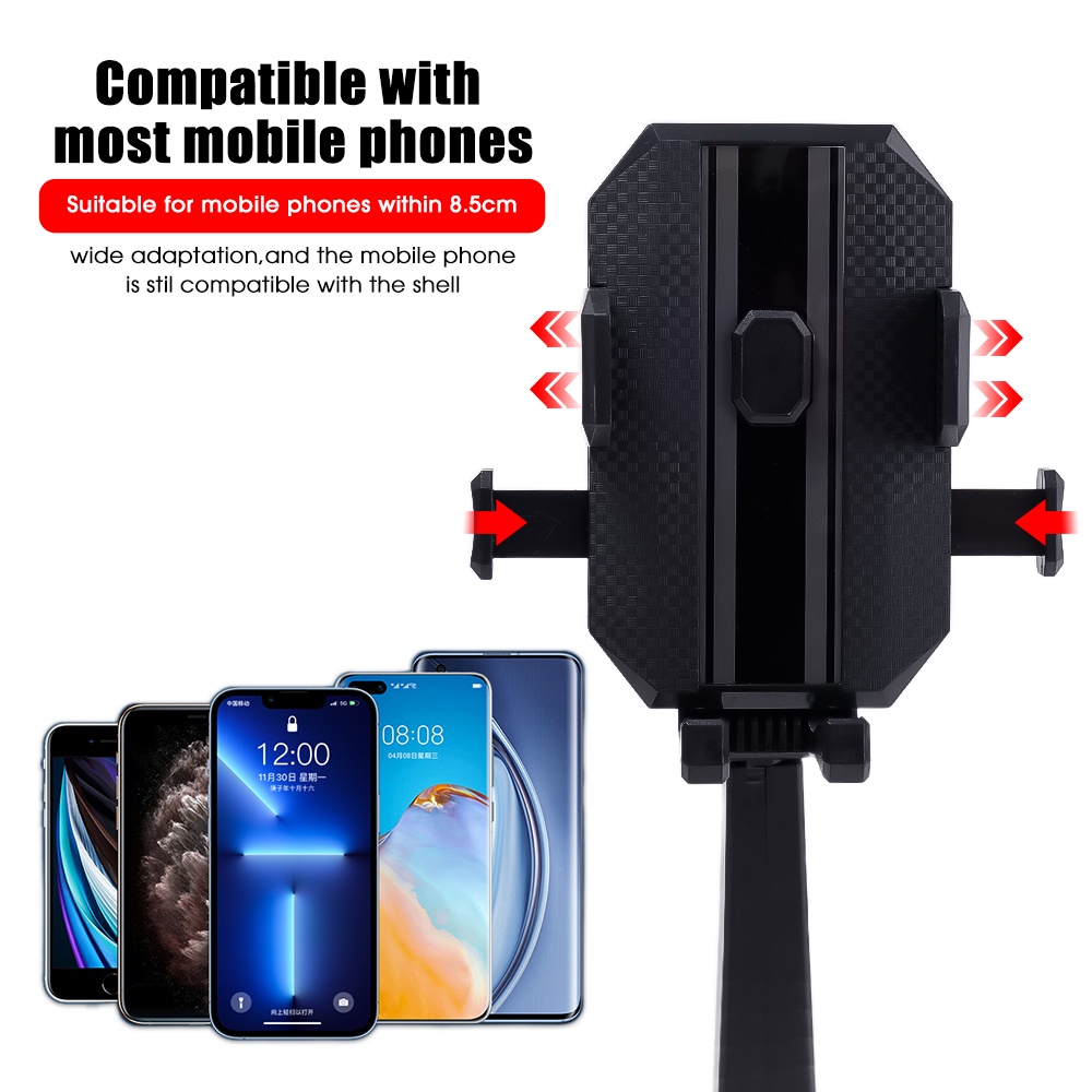 Stand Holder Handphone / Botol / Kaleng Minuman Universal Bisa Berputar 360 Derajat Untuk Mobil