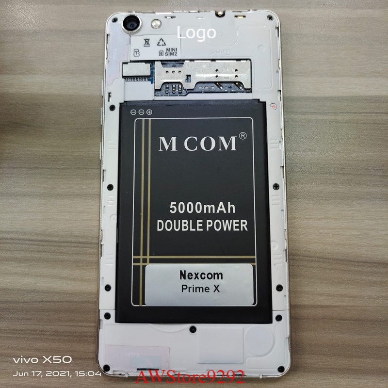 Mcom Battery Batere Batre Baterai Mcom Nexcom Prime X