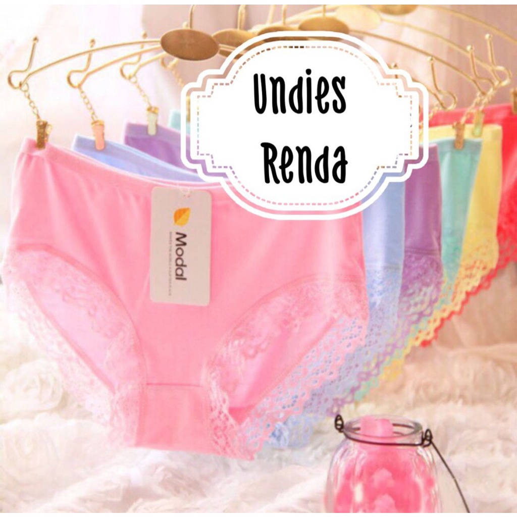 UNDIES RENDA IMPORT ASLI/celana dalam wanita