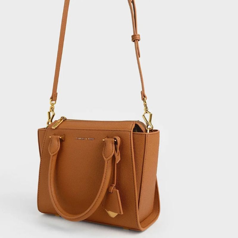 7.7 SALE | CK Structured Trapeze Bag / CK Double Handle Trapeze Tote Bag