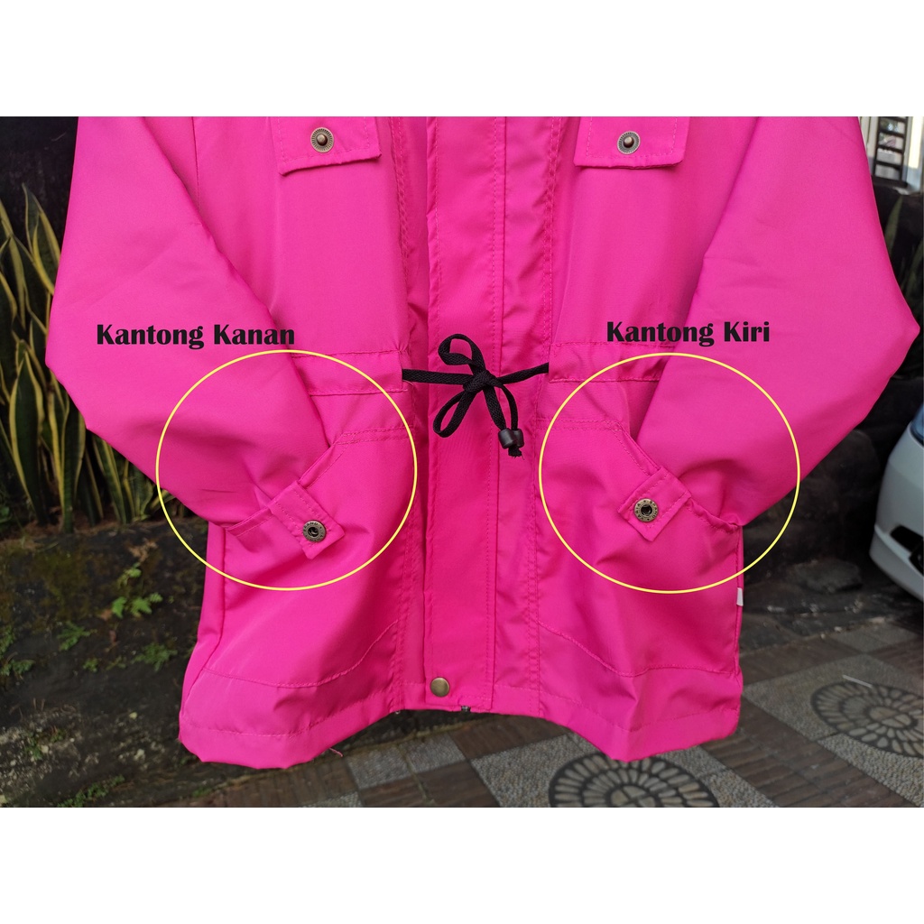 Jaket Parka parasut anak keren bisa cewe cowo usia 2-12 tahun