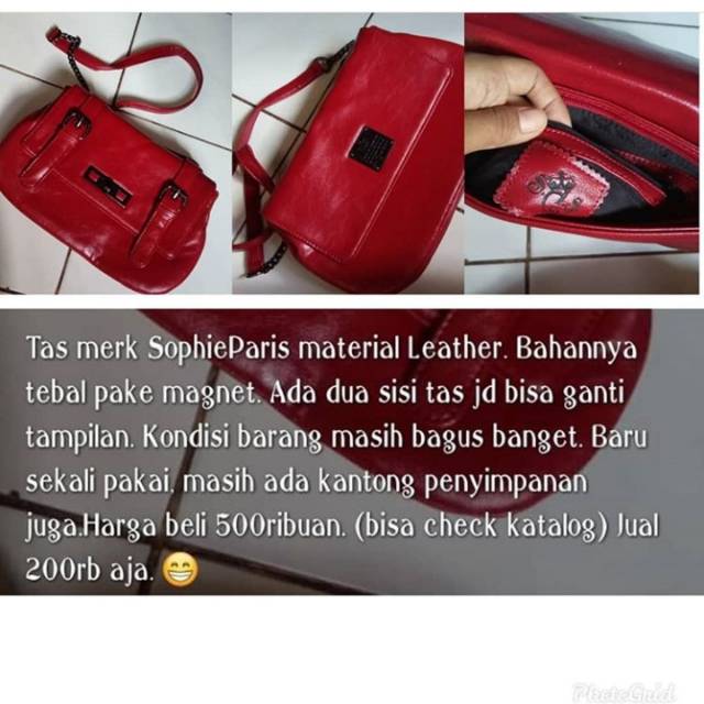 Tas Preloved Sophie Paris