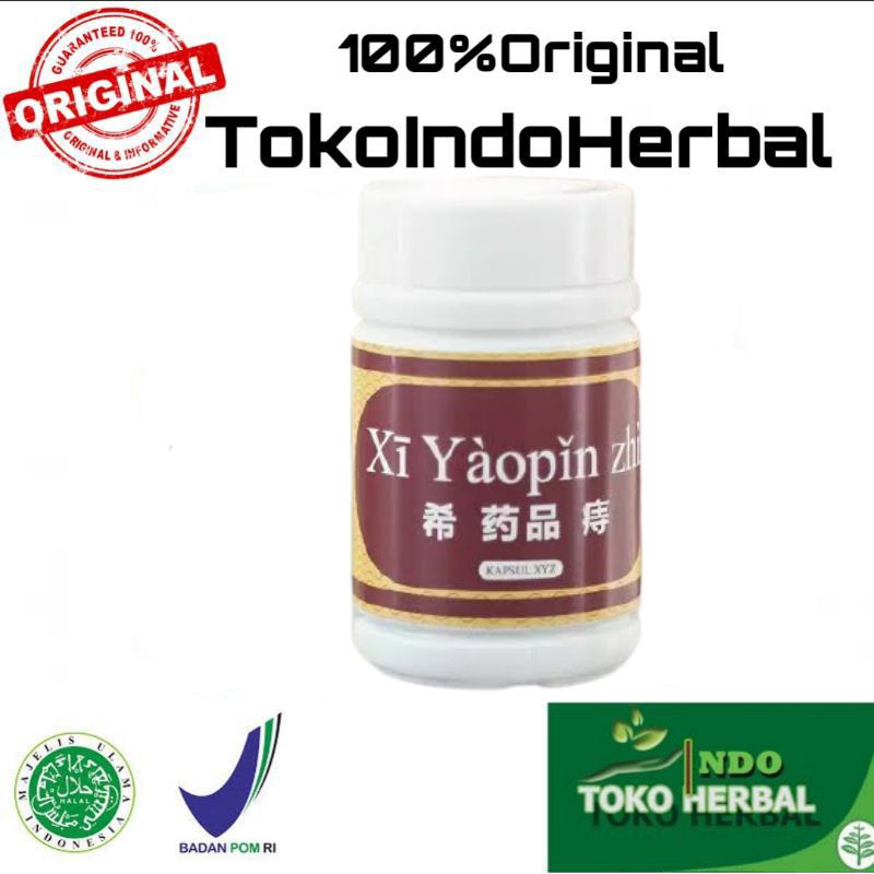 Xi Yaopin Zhi Obat Wasir Cina Ampuh Ambeien Tuntas - XYZ Kapsul