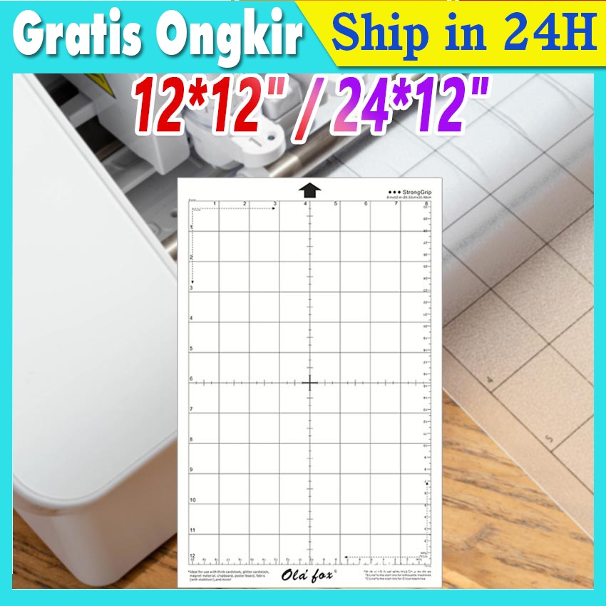 

Zyd Cutting Mat Silhouette Cameo REPLACEMENT with Adhesive Transparent