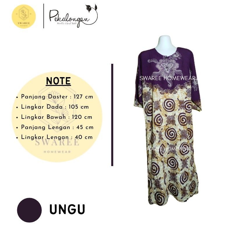 Daster Busui Baju Wanita Lengan Panjang Pakaian Perempuan Dewasa Kekinian Ibu Menyusui Harga Grosir Murah Motif Batik Pekalongan Bahan Rayon