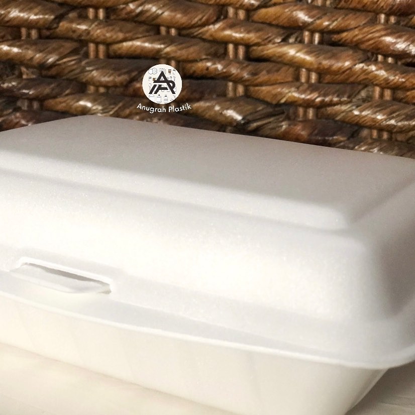 Styrofoam/ Sterofoam TF2 Persegi Panjang - Box Nasi - Box Bubur