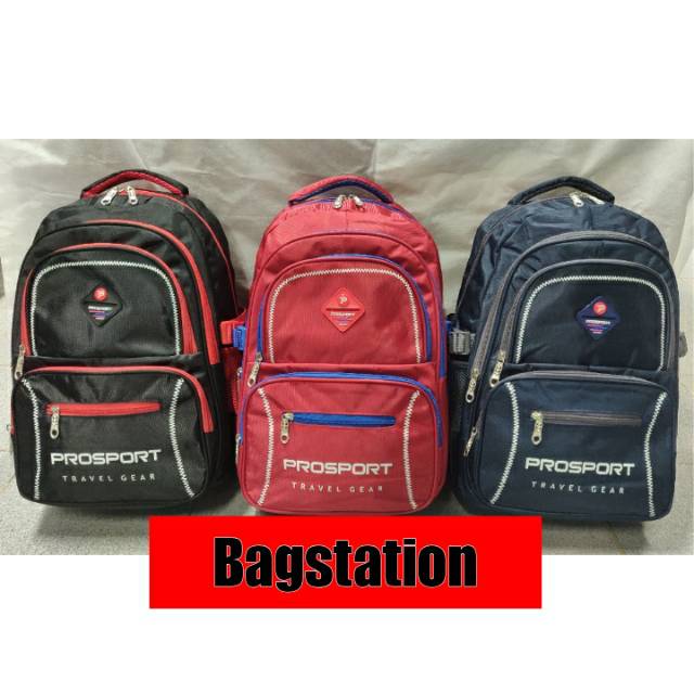 TAS RANSEL LAPTOP BACKPACK PROSPORT ORIGINAL TAS SEKOLAH IMPORT