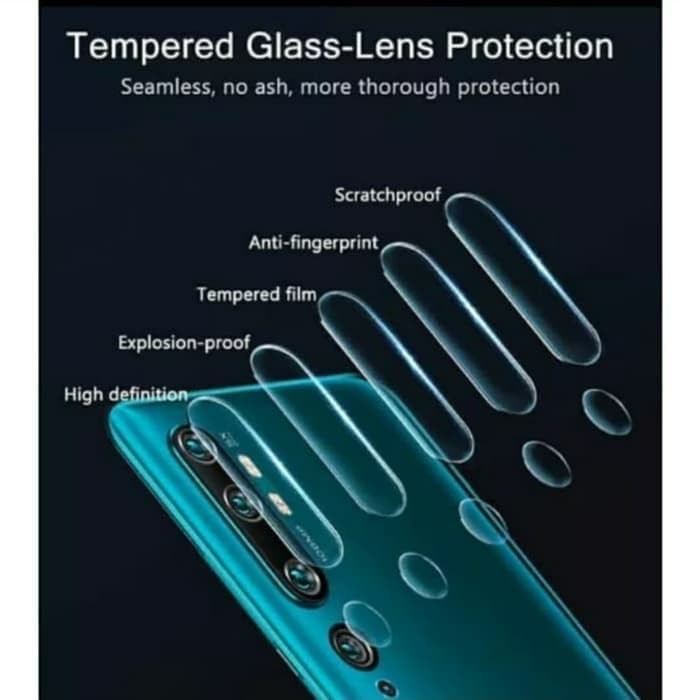 XIAOMI MI NOTE 10 10 PRO Tempered Glass Camera Anti Gores Kamera Bening