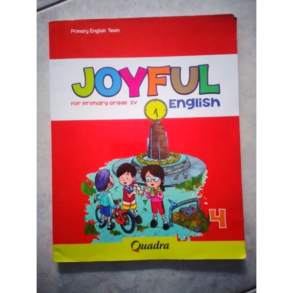Buku Joyful English Bahasa Inggris Kelas 4 SD/MI Quadra