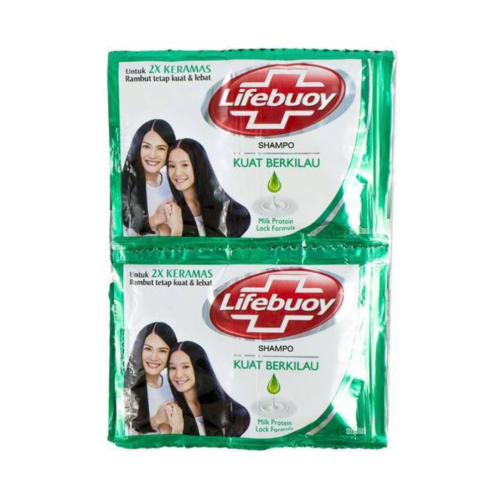 Lifebuoy Shampoo 9ML 1 Renceng isi 12 Pcs