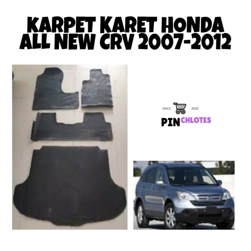 Karpet karet alas mobil all new crv 2007-2012