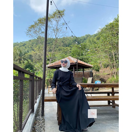 Baju Gamis Syari Wanita Terbaru Gifani Dress Jumbo Murah