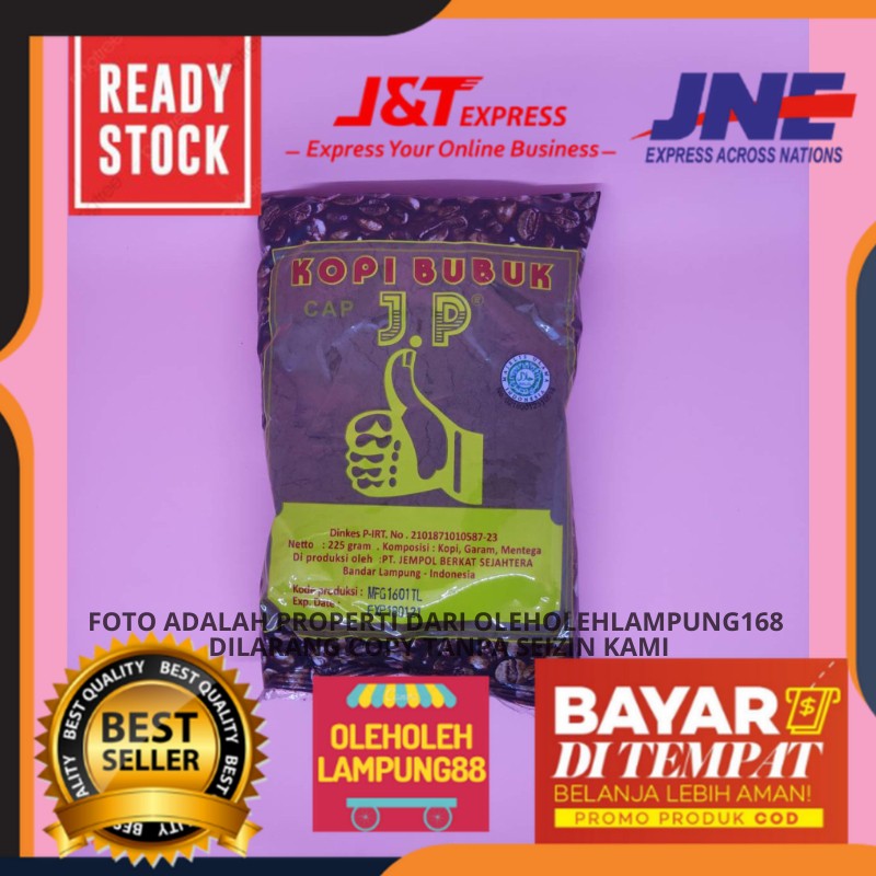 Kopi bubuk Cap Jempol Unggul (JP) Asli Lampung 250Gr KOPI BUBUK KOPI CAP JEMPOL KOPI ASLI LAMPUNG