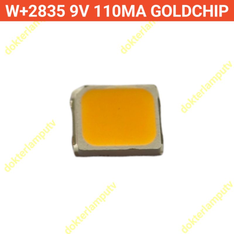 LED SMD 2835 3V 6V 9V 1W  150MA 110MA 1500K WARM PEKAT UNTUK SERVIS LAMPU BUAH NAGA DLL