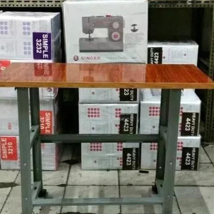 NEW / MEJA DAN KAKI MESIN JAHIT PORTABLE DAN OBRAS PORTABLE / Berkualitas