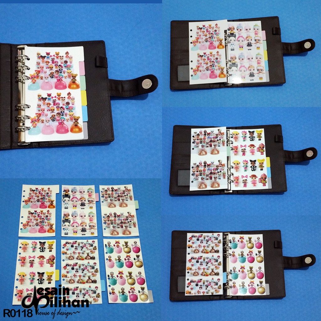 

Pembatas Binder Samping LOL Suprise! 2 Ring, 6 Ring, 20 Ring, 26 Ring 1 Set 6 Lembar Glossy Murah