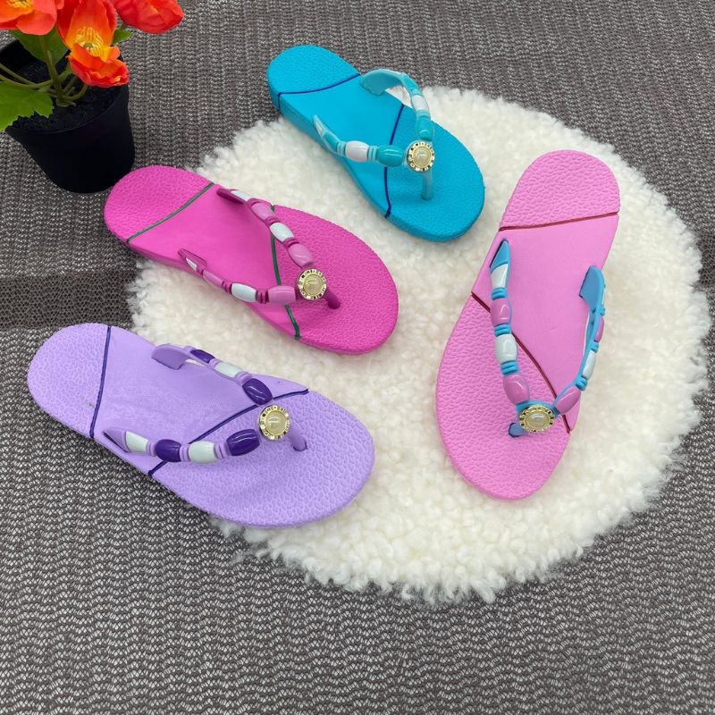 SANDAL Jepit Anak Perempuan Bahan Karet Tidak Licin 008K-008T Ukuran24-35