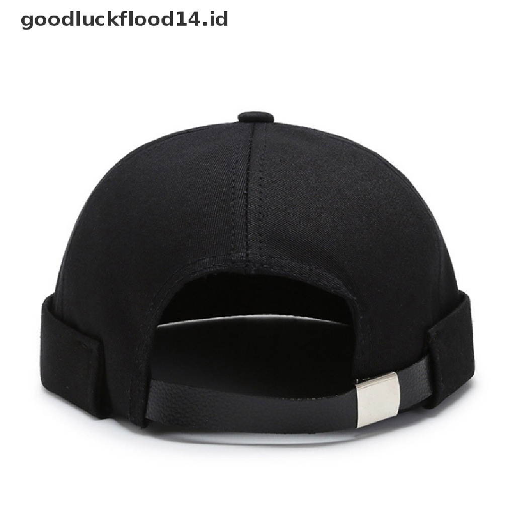 [OOID] Vintage Hip Hop Men Women Hat Retro Cap Adjustable Brimless Hat Beanie Hat ID