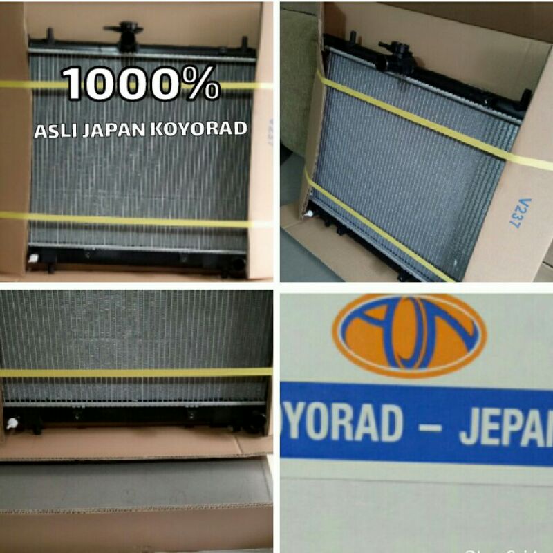 Radiator Rush Terios old manual koyorad