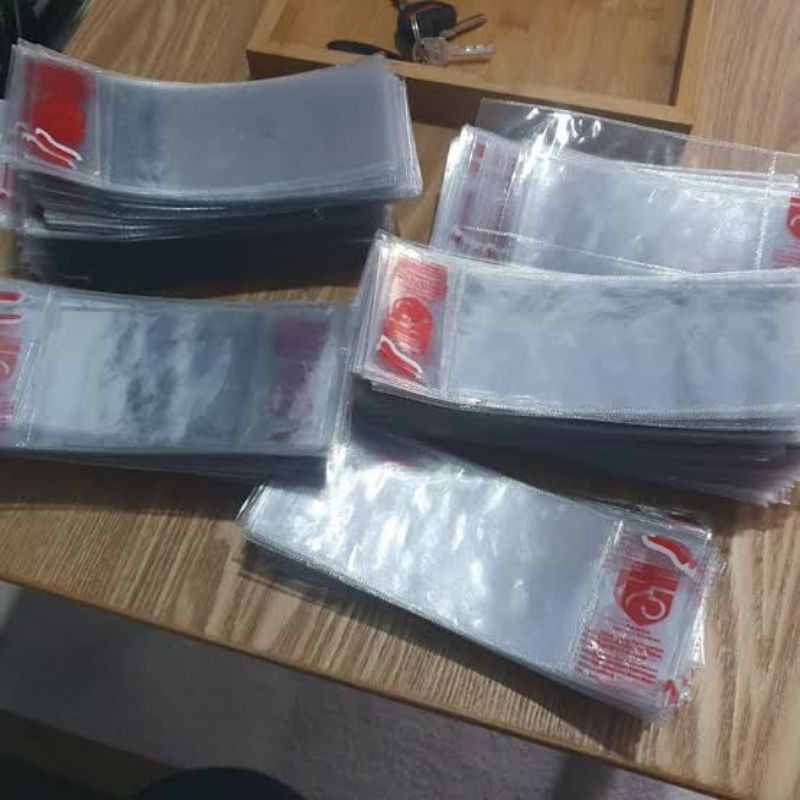 barang antik plastik cover pembungkus uang edisi terbatas