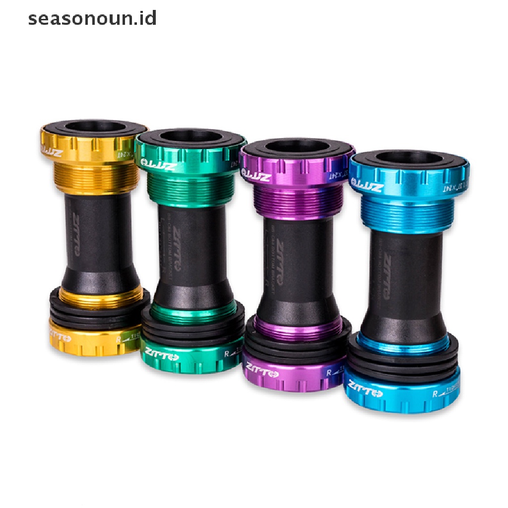 (seasonoun) Set bracket Bawah Sepeda MTB BSA68 BB91 Ukuran 68 73mm 24mm