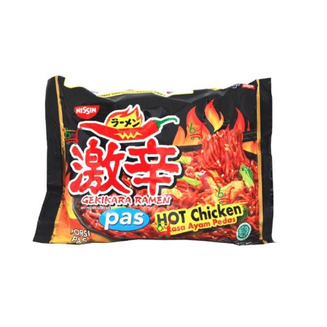 

MIE GORENG PEDAS NISSIN-GEKIKARA RAMEN PAS HOT AYAM PEDAS 80 GRAM -