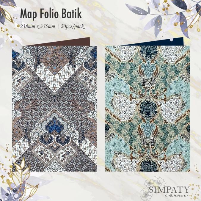 

((BISA COD)) map kertas / stopmap / Stop Map folio motif batik Indonesia PROMOKode 3489