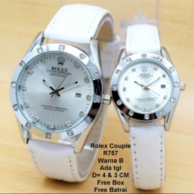 jam tangan couple rolex murah ada tgl