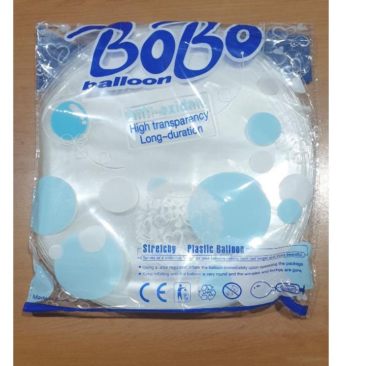 Diskon Balon bobo 18 / 20 / 24 inch balon pvc per pak isi 50 lembar / bobo biru ♥← Best Produk ⌒O