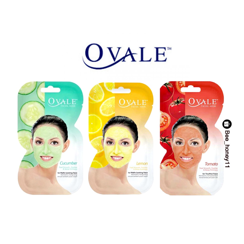 Ovale Facial Mask Sachet 15 gr