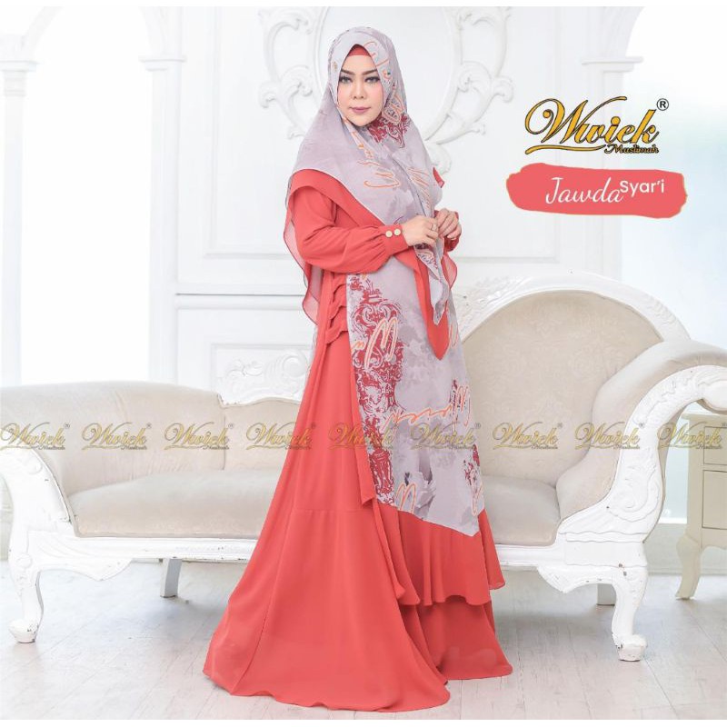 wiwiek set syari jawda terbaru