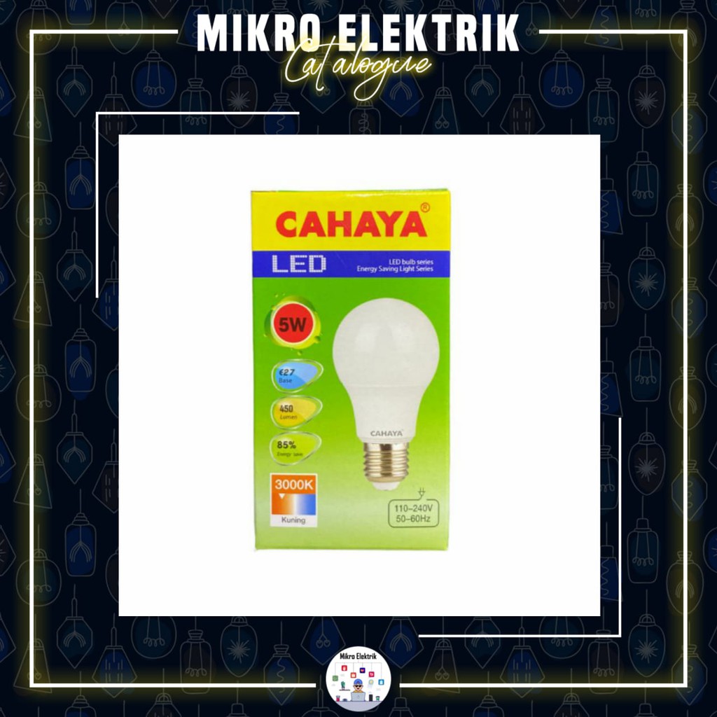 Lampu Led Cahaya 5 Watt Kuning