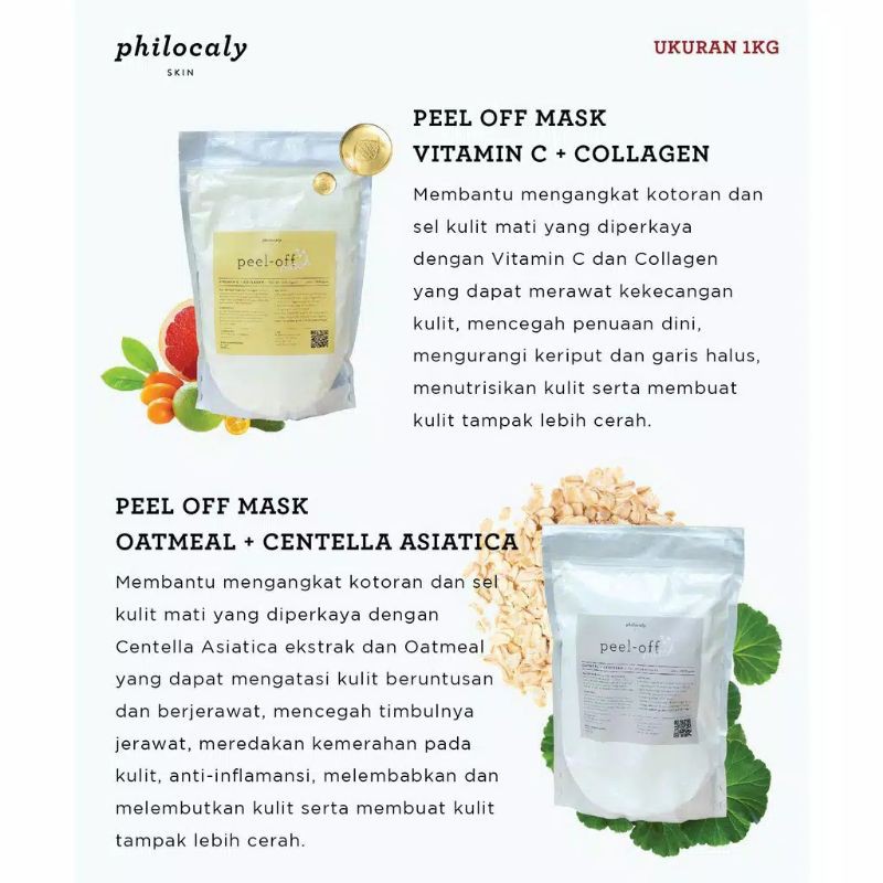 ❤Miss.Vinka❤ ORIII Philocaly Skin Peel Off Mask 10gr BPOM / Masker klinik kecantikan