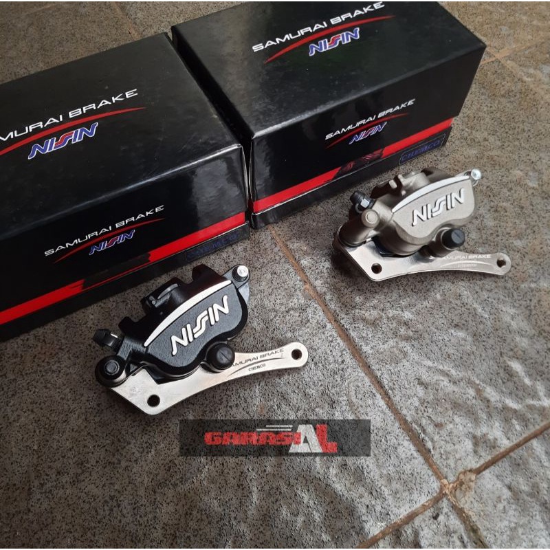 Kaliper Nissin Samurai Brake 2 Piston Beat Vario Scoopy