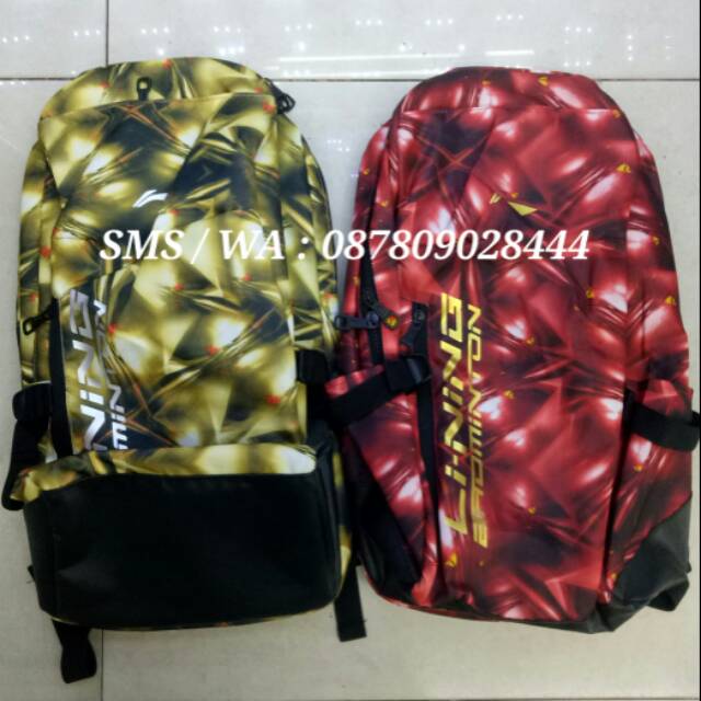 Tas Badminton Lining Original Backpack