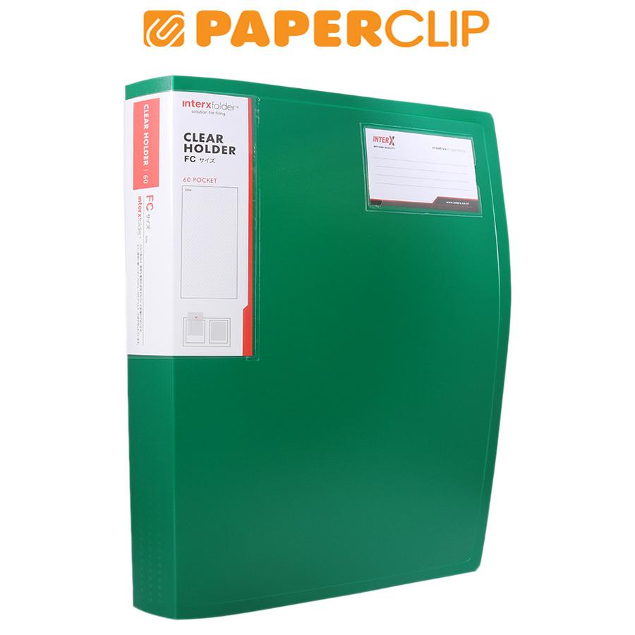 

CLEAR HOLDER INTERX CHX160F FC ISI 60 GREEN
