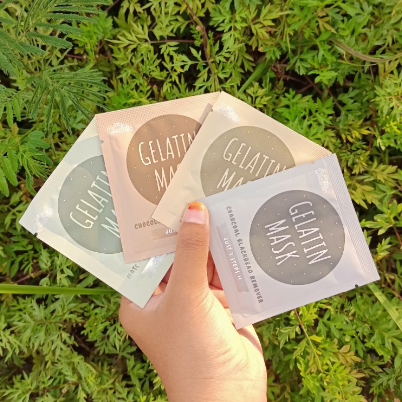 Masker Komedo Gelatin BPOM
