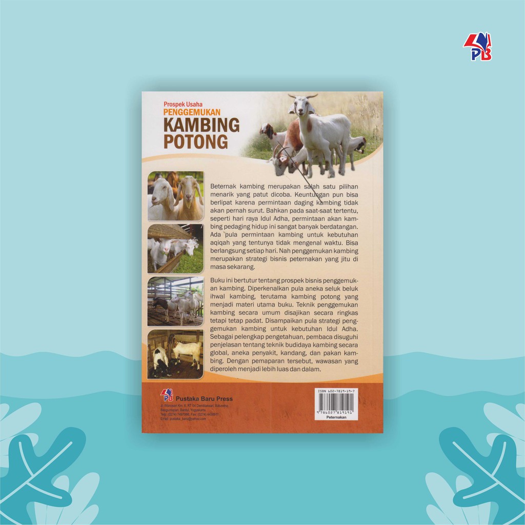 Buku Peternakan : Prospek Usaha Penggemukan Kambing Potong-1