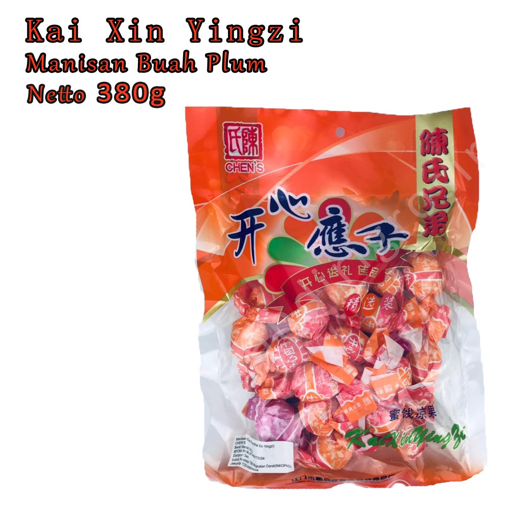 Manisan Buah Plum * Kai Xin Yingzi * Manisan * 380g