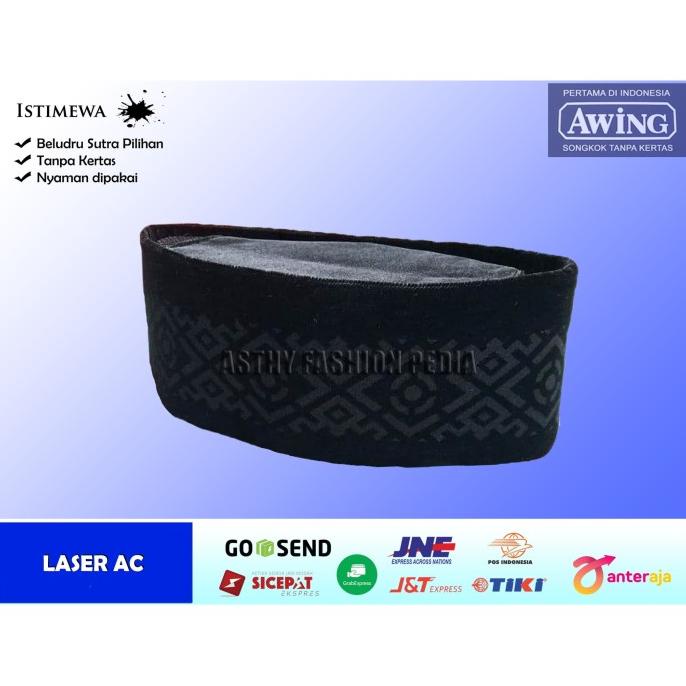 Songkok Peci Awing Laser AC Tinggi 9