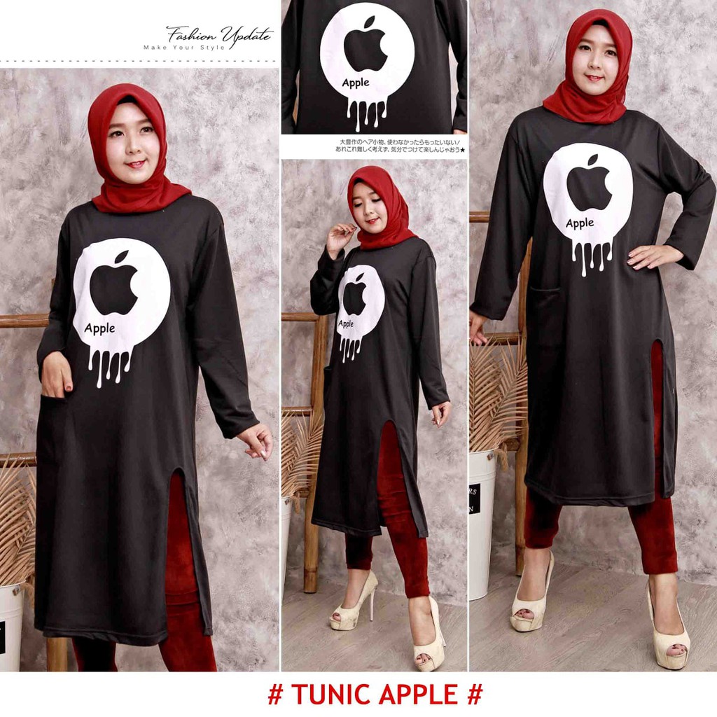 COD TUNIK FASHION MUSLIM APLE XXL LD 110