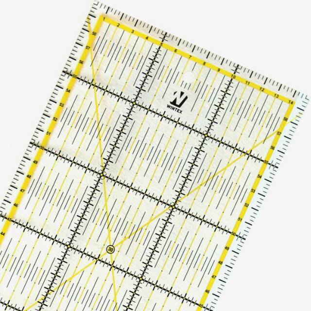 Penggaris Jahit - Quilting Ruler AC 60 - Penggaris Pola - Penggaris Bahan 15 x 60 CM