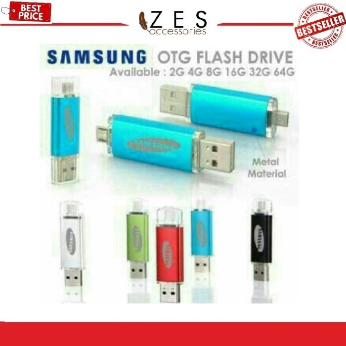 Flashdisk Samsung OTG 4GB / Flashdisk OTG Samsung 4 GB Ori 99%