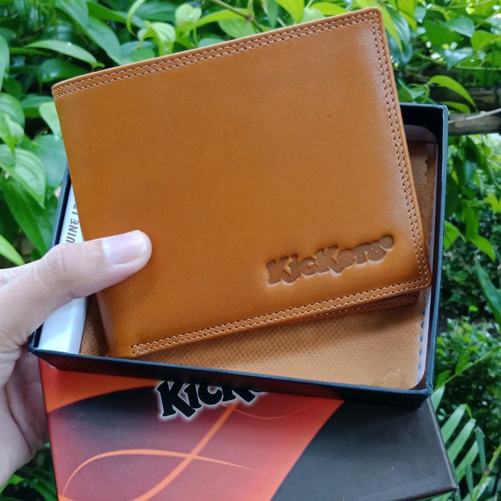 DOMPET KULIT ASLI KICKERS | DOMPET PRIA-DOMPET PREMIUM | ORIGINAL 100% KULIT ASLI