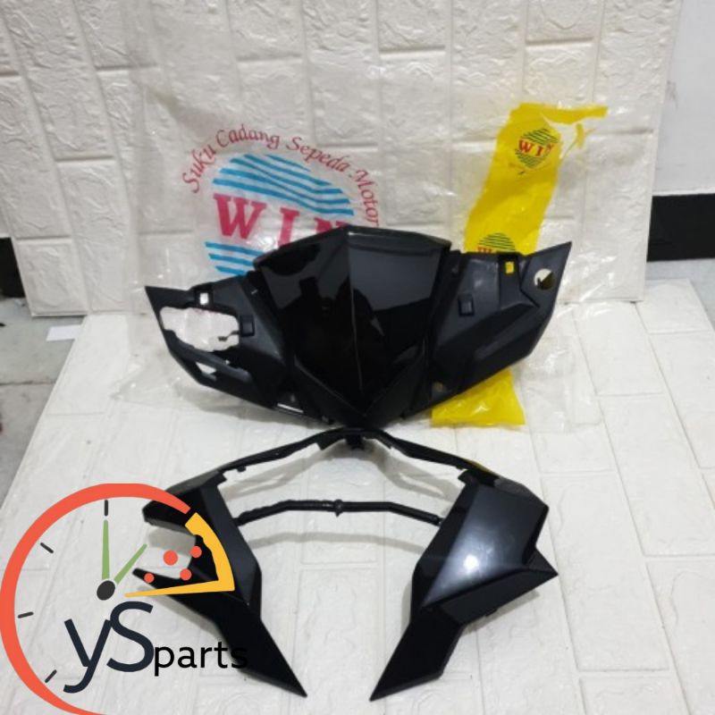 BATOK VARIO FRONT HANDLE COVER VARIO 125 150 LED OLD HITAM DOFF
