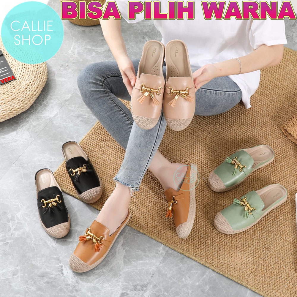 Sepatu Mules Wanita Bustong Jelly HYS 1306-3 BUSRJKS