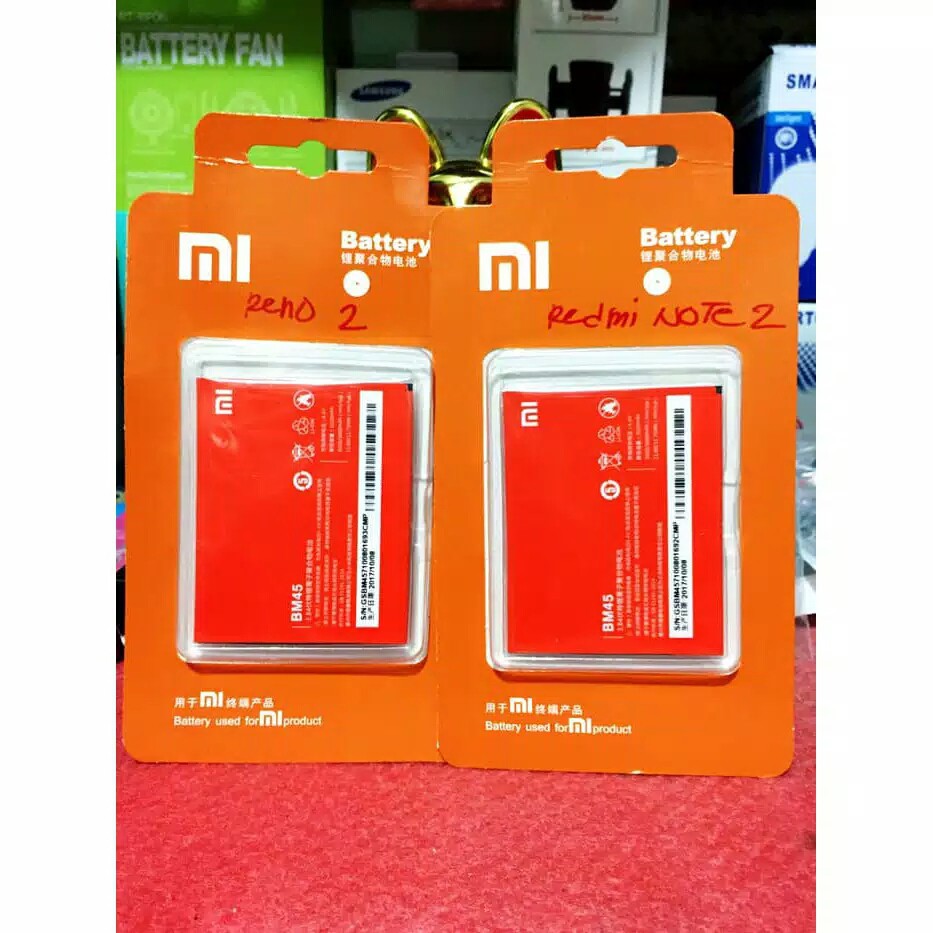 BATERAI XIAOMI REDMI NOTE 2 BM45  XIAOMI REDMI NOTE 2