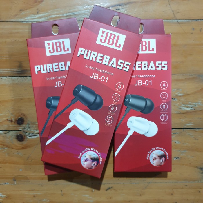 Headset JBL JB-01 PUREBASS With Mic