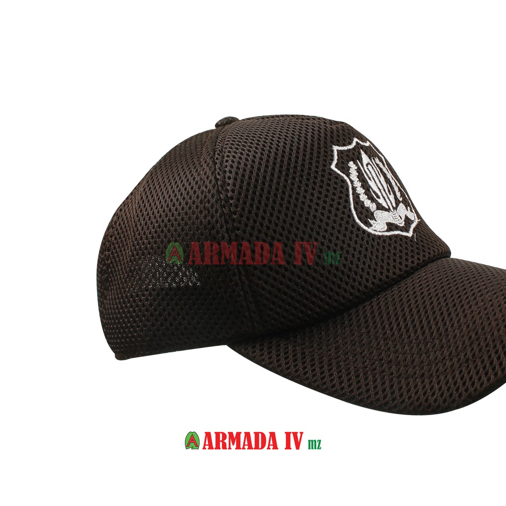 Topi Jaring SATPAM Coklat Terbaru