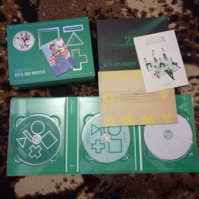 BTS - 3rd Muster dvd pc Jin